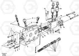 77149 Valve section L50B/L50C VOLVO BM VOLVO BM L50B/L50C SER NO - 10966, Volvo Construction Equipment