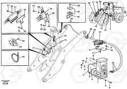49753 Central lubrication. L50B/L50C VOLVO BM VOLVO BM L50B/L50C SER NO - 10966, Volvo Construction Equipment