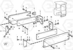 53689 Side hatches L50B/L50C VOLVO BM VOLVO BM L50B/L50C SER NO - 10966, Volvo Construction Equipment