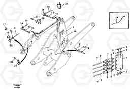 69507 Distribution block, B3. L50B/L50C VOLVO BM VOLVO BM L50B/L50C SER NO - 10966, Volvo Construction Equipment