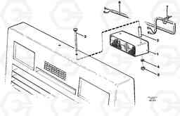 87882 Back-up warning unit L50B/L50C VOLVO BM VOLVO BM L50B/L50C SER NO - 10966, Volvo Construction Equipment