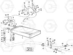 84922 Radiator and control L90B VOLVO BM VOLVO BM L90B, Volvo Construction Equipment