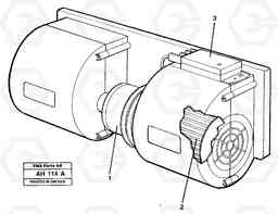 28118 Fan L90B VOLVO BM VOLVO BM L90B, Volvo Construction Equipment