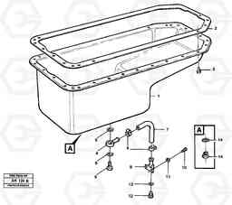 83295 Oil sump L90B VOLVO BM VOLVO BM L90B, Volvo Construction Equipment