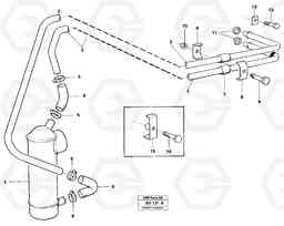 89331 Oil cooler with hoses L90B VOLVO BM VOLVO BM L90B, Volvo Construction Equipment