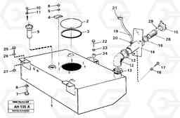 70704 Fuel tank L90B VOLVO BM VOLVO BM L90B, Volvo Construction Equipment