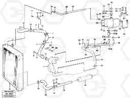 83954 Cooling system L90B VOLVO BM VOLVO BM L90B, Volvo Construction Equipment