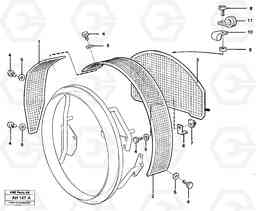 11693 Fan shroud L90B VOLVO BM VOLVO BM L90B, Volvo Construction Equipment