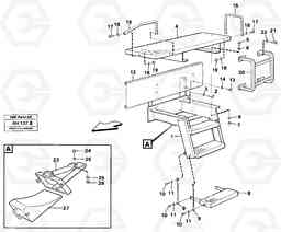 48790 Foot step L90B VOLVO BM VOLVO BM L90B, Volvo Construction Equipment