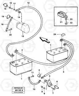 50867 Battery, assembly L90B VOLVO BM VOLVO BM L90B, Volvo Construction Equipment