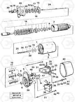 13087 Starter motor L90B VOLVO BM VOLVO BM L90B, Volvo Construction Equipment
