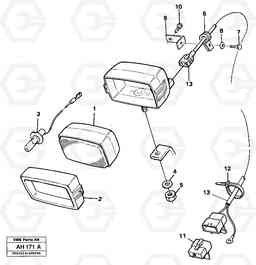 21262 Attachment light L90B VOLVO BM VOLVO BM L90B, Volvo Construction Equipment