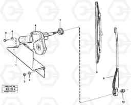 50934 Windshield wiper, rear L90B VOLVO BM VOLVO BM L90B, Volvo Construction Equipment