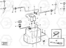 50935 Windshield washer L90B VOLVO BM VOLVO BM L90B, Volvo Construction Equipment