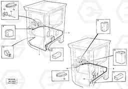 48720 Cable harnesses, cab L90B VOLVO BM VOLVO BM L90B, Volvo Construction Equipment