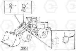 21267 Electrical system: Bucket positioner and boom kickout L90B VOLVO BM VOLVO BM L90B, Volvo Construction Equipment