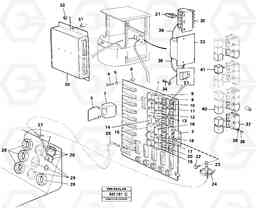 46613 Electrical distribution box L90B VOLVO BM VOLVO BM L90B, Volvo Construction Equipment