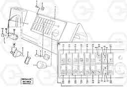 62111 Switch panel L90B VOLVO BM VOLVO BM L90B, Volvo Construction Equipment