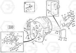 97982 Converter housing with assembly parts L90B VOLVO BM VOLVO BM L90B, Volvo Construction Equipment