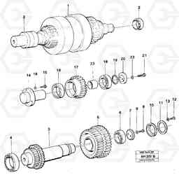 14678 Clutches,gears and shafts L90B VOLVO BM VOLVO BM L90B, Volvo Construction Equipment