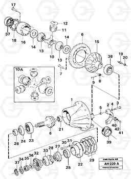 19567 Final drive L90B VOLVO BM VOLVO BM L90B, Volvo Construction Equipment