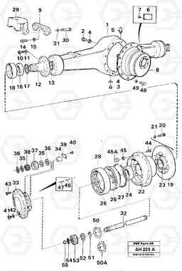 3277 Planet shaft L90B VOLVO BM VOLVO BM L90B, Volvo Construction Equipment