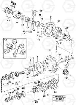 104034 Final drive L90B VOLVO BM VOLVO BM L90B, Volvo Construction Equipment