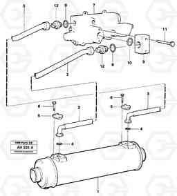 49280 Cooling system L90B VOLVO BM VOLVO BM L90B, Volvo Construction Equipment