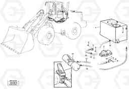 33610 Brake hoses: Tank - pump - footbrake valve L90B VOLVO BM VOLVO BM L90B, Volvo Construction Equipment