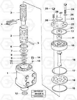 13606 Steering unit L90B VOLVO BM VOLVO BM L90B, Volvo Construction Equipment