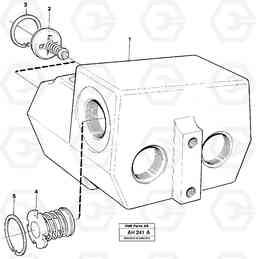 10073 Valve, L90B VOLVO BM VOLVO BM L90B, Volvo Construction Equipment