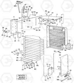 65935 Radiator casing L90B VOLVO BM VOLVO BM L90B, Volvo Construction Equipment