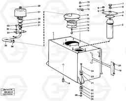 39037 Hydraulic tank L90B VOLVO BM VOLVO BM L90B, Volvo Construction Equipment