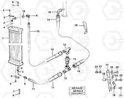 105640 Hydraulic oil cooler L90B VOLVO BM VOLVO BM L90B, Volvo Construction Equipment