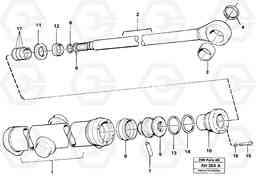 30711 Hydraulic cylinder lifting L90B VOLVO BM VOLVO BM L90B, Volvo Construction Equipment