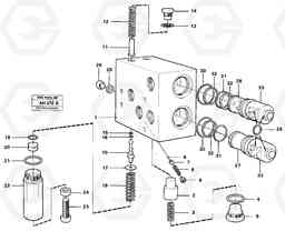 16987 Valve, L90B VOLVO BM VOLVO BM L90B, Volvo Construction Equipment