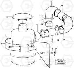 103167 Oil bath filter L90B VOLVO BM VOLVO BM L90B, Volvo Construction Equipment