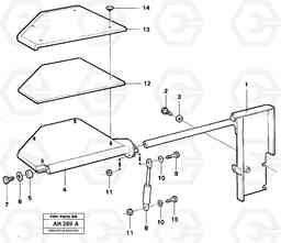 45561 Instructor's seat L90B VOLVO BM VOLVO BM L90B, Volvo Construction Equipment