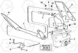 50929 Dual brake pedals L90B VOLVO BM VOLVO BM L90B, Volvo Construction Equipment