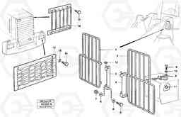 13613 Protection for lighting L90B VOLVO BM VOLVO BM L90B, Volvo Construction Equipment