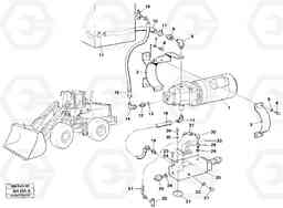 49281 Auxiliary steering system L90B VOLVO BM VOLVO BM L90B, Volvo Construction Equipment