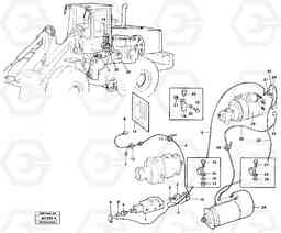 49684 Electrical system: Secondary steering system L90B VOLVO BM VOLVO BM L90B, Volvo Construction Equipment