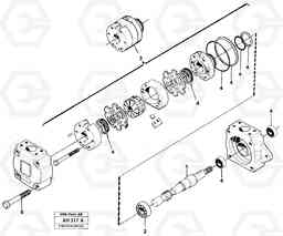 12308 Hydraulic pump L90B VOLVO BM VOLVO BM L90B, Volvo Construction Equipment