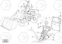 49685 Cable harness for air conditioning L90B VOLVO BM VOLVO BM L90B, Volvo Construction Equipment