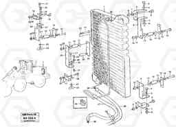 49936 Condenser for cooling agent R134a with fitting parts L90B VOLVO BM VOLVO BM L90B, Volvo Construction Equipment