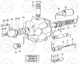 10317 Control valve L90B VOLVO BM VOLVO BM L90B, Volvo Construction Equipment