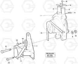 24031 Waterpump, assembly L90B VOLVO BM VOLVO BM L90B, Volvo Construction Equipment