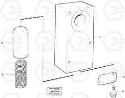 14683 Safety valve L90B VOLVO BM VOLVO BM L90B, Volvo Construction Equipment