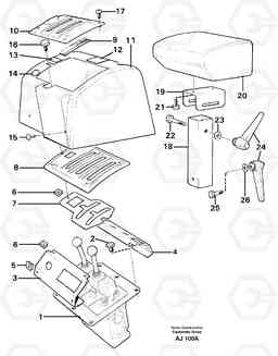 58347 Servo valve, assembly L120B VOLVO BM VOLVO BM L120B, Volvo Construction Equipment