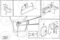 16881 Interior components L120B VOLVO BM VOLVO BM L120B, Volvo Construction Equipment